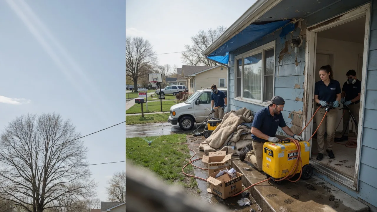 Basement Flood Cleanup in Santa Claus, IN near me